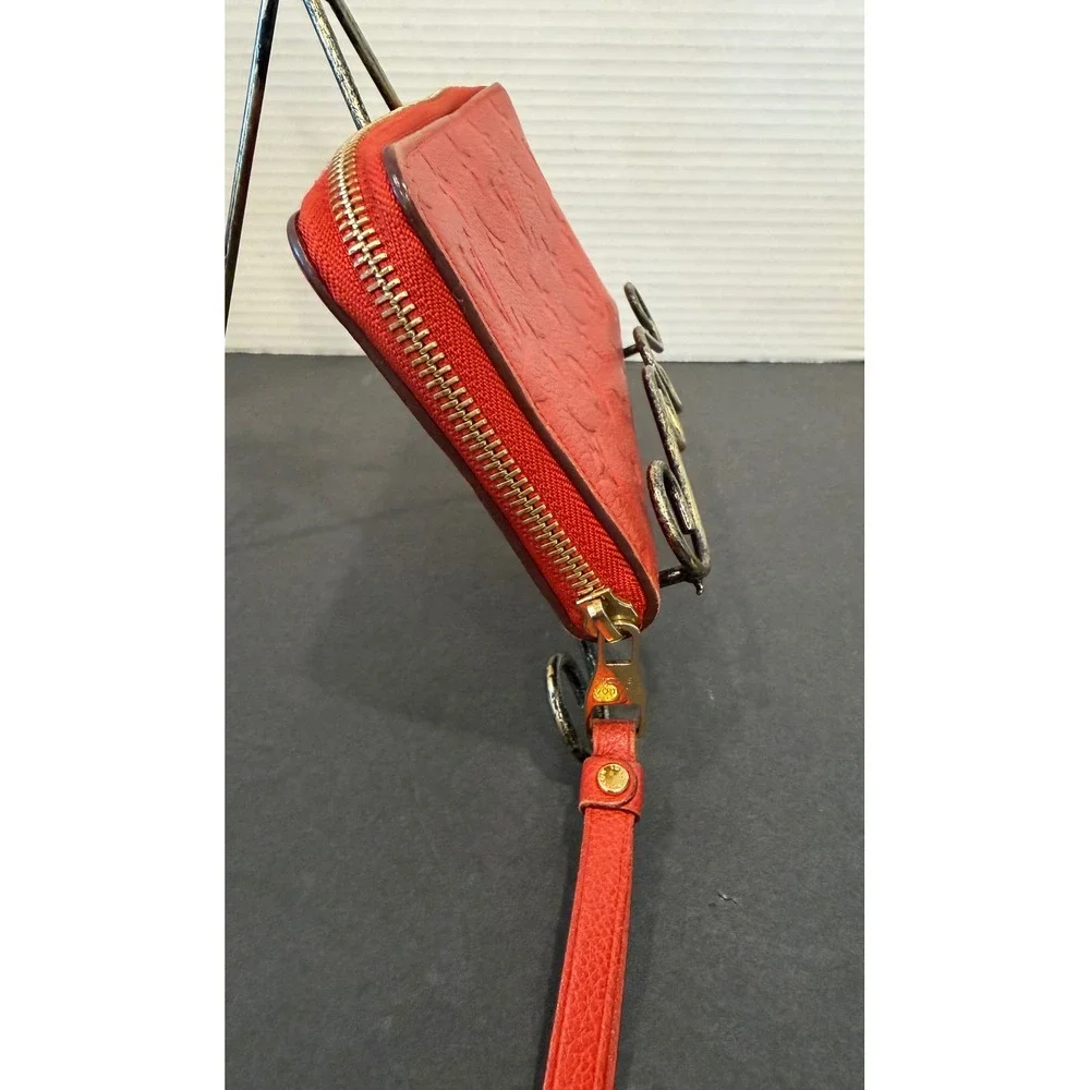 Louis Vuitton Zippy‎ Wallet Red Monogram Empreinte Leather M61865